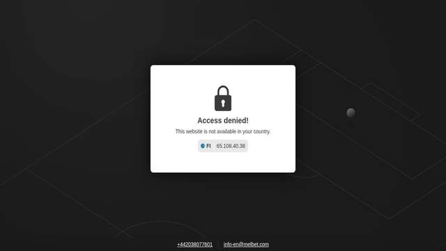Melbet - sport betting utan svensk licens screenshot